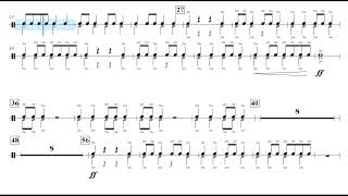 Dragon Slayer (Rob Grice) Percussion 1 Play Along