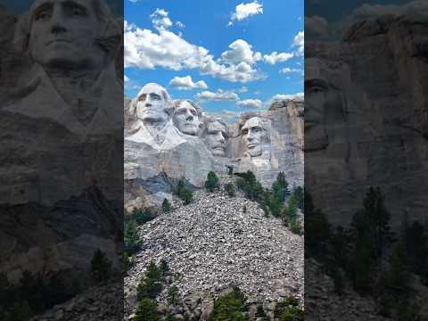 🏞️🗽 Faces of a Nation: The Legacy of Mount Rushmore 🇺🇸 #shorts #wondersoftheworld