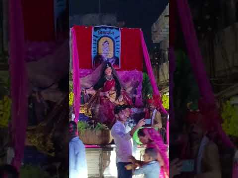 Mata Rani ka visarjan#jaimatadi #shorts #viralvideo #trending #youtube#ytshorts #matarani #visarjan