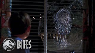 The T. rex Stares Down A Child | Jurassic World Bites #shorts