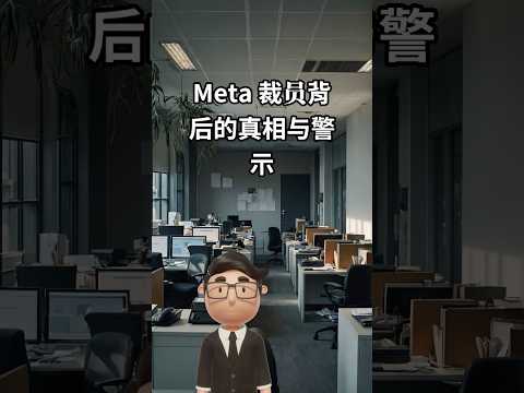 Meta 裁員背後的真相與警示 #裁員 #企業文化﻿ ﻿#職場公平﻿ ﻿#科技轉型 #面試技巧﻿ ﻿#HR﻿ ﻿#香港找工作 ﻿#招聘 ﻿#學習日常 #熱門