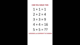 Can you solve this ?
