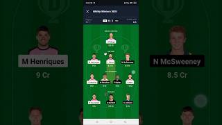 SIX vs HEA Dream11 Prediction | Dream11 Team Of Today Match | Today Match Prediction |HEA vs SIX BBL