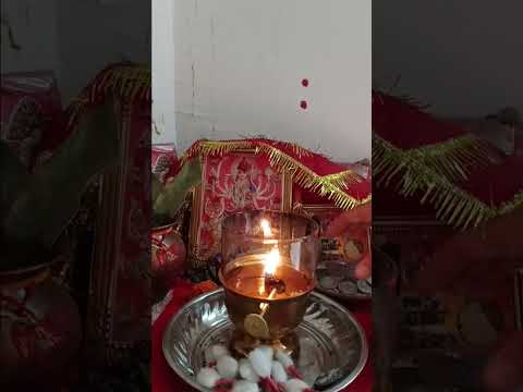 नवरात्रि पूजा की चौकी कब और कैसे उठाये | सारे समान का क्या करें  #navratri #viralvideo #durgapuja