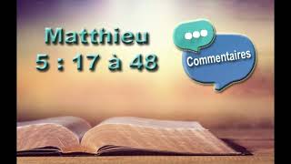 Matthew 5:17-48
