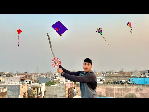 Caught Kite On Other Roof | Kite Catching | Kites |