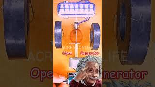 How Generator WorksDc Motor Generator |#dcmotor#techX#generator#youtubeshorts#motor
