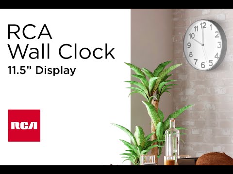 RCA RCWC20GW Wall Clock