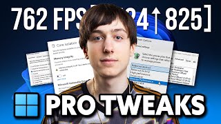 How PROS Optimize Windows For FPS Boost (Optimization Guide)