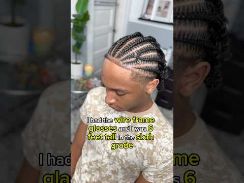 What he wanted vs what he got 😮‍💨💚 #braid #hairstyles #braidstyles #braidedhairstyles #haircare