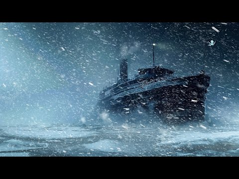 Heavy Snow Falling and Winter Wind Blowing | Natural White Noise to Help You Sleep and Relax