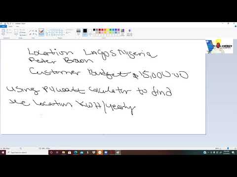 VOMA Corporation Inc. Solar Energy Training (System Sizing) Grid-Direct