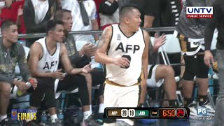 Cavaliers’ Bautista with the tough shot 🙌