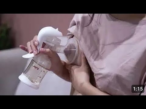 【Pigeon 搾乳機】初めてでも簡単！手動搾乳機の使い方 Breast Pump Tutorial
