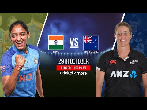 INDW vs NZW 3rd ODI, NZW vs INDW 2024, INDW Takes On NZW in EPIC 2024 ODI Showdown!
