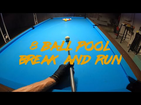 8 ball pool break and run POV