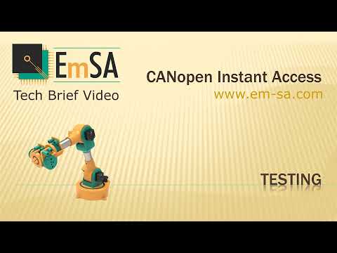 CANopen Instant Access Module Testing