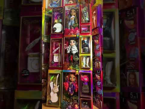 Rainbow High Rockstars Vanessa Tempo, Carmen Major, Lyric #shorts #rainbowhigh #collecttherainbow