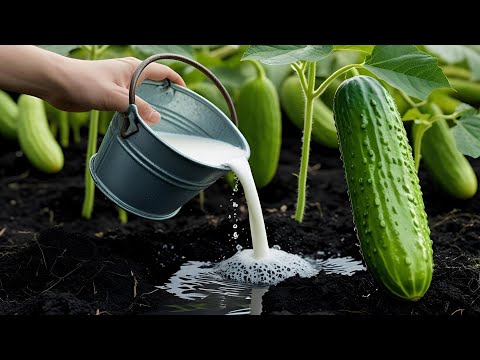 You Won’t Believe How Fast Cucumbers Grow with This Mix