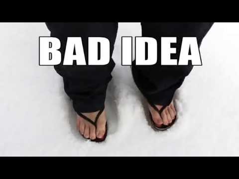 Bad Idea vs Good Idea at the Snow