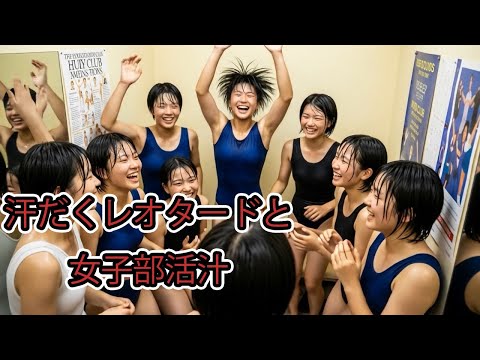 汗だく美少女腋と部活女子の汁