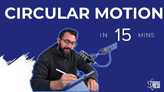 All of CIRCULAR MOTION in 15 minutes | A Level Physics