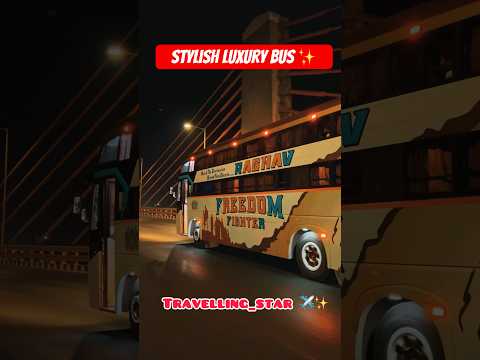 Raghav Travels Sleeper Luxurious Bus ✨ll Surat To Porbandar Sleeper Luxury Bus #travels #bus #luxury