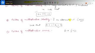 Vector Space L-1। Field । #vectorspace #field #fielddefinition #fieldinalgebra #bscmath #algebra