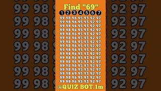 Test Your IQ Level Skills With This Fast Number Game! #shorts