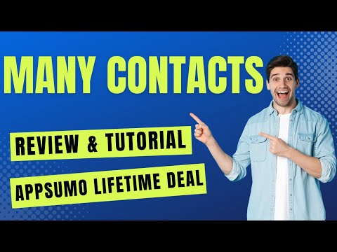 ManyContacts Review & AppSumo Lifetime Deal - How To Use ManyContacts