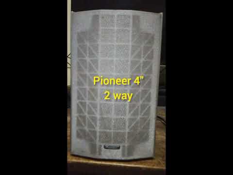 Vintage Amp & Bookshelf Pioneer Speaker #bookshelf #audiotesting #soundtest