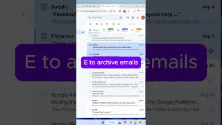 How to Use Keyboard Shortcuts on Gmail #gmailtips #keyboardshortcuts