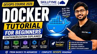 Docker Tutorial for Beginners — Containers, Images & Docker Architecture