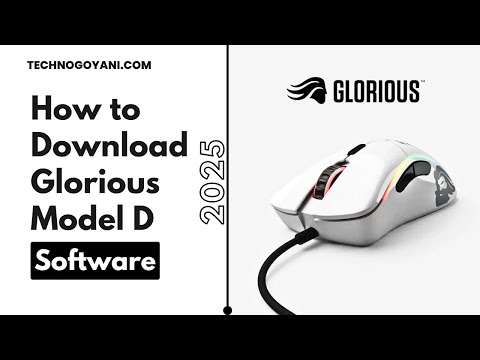 How to download Glorious Model D Mouse Software 2025