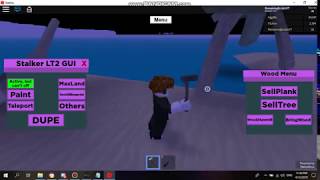Lumber tycoon 2 script OP [MAX LAND/ALL BLUEPRINTS] GOLD AXE!!