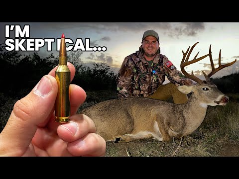 22 Creedmoor vs Big Bucks--I'm skeptical, but I'll try anything once.