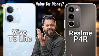 Vivo T5 Lite Vs Realme P4R - Full Detail Specifications Comparison 
