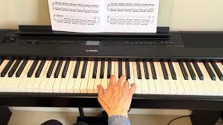 Improve piano technique - Hanon Exercise 8 - Right Hand