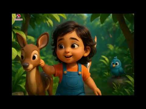 Zoo Tour - Jungle Ka Safar - School Bus - Kids Poem - Baby Bedtime Stories - Kids Rhymes - New Pomes