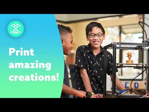 CAMP FEATURE: 3D Design and Print (7-14 yrs old)
