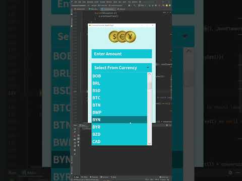 I made this Currency Converter GUI in JavaFX!