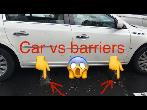 Buick VS Concrete Parking Blockers