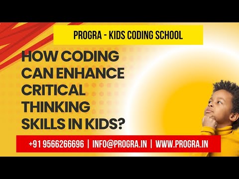 How coding can enhance Critical Thinking in Kids ?  #codingforkids #kidscoding #education #parenting