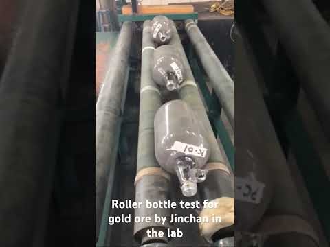 Gold leaching test