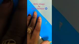 2024 ka Best Poncha Design|| New Mohri Design 2024||first design video #viralvideo #foryou 💫✨#shorts