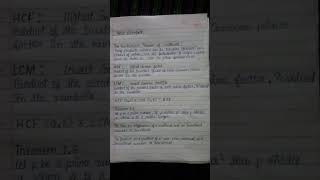 #class 10th #math ,chapter -1 ,Real Noumber, #Notes .2022-2023.