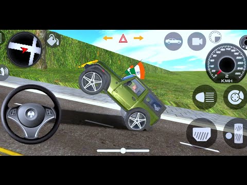 Dollar (Song) Modified Mahindra Green thar 😈|| Indian Cars Simulator 3D || Android Gameplay Part 14