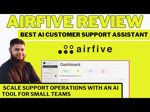 Airfive Review 2025 🍕 Best AI Customer Support Assistant for Small Team! [Updated LTD]