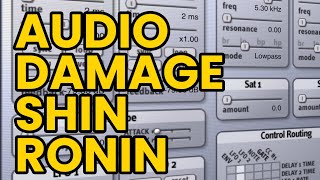 Very Cool & FREE Shin Ronin Plugin by Audio Damage (iPad, Mac, Windows, Linux)