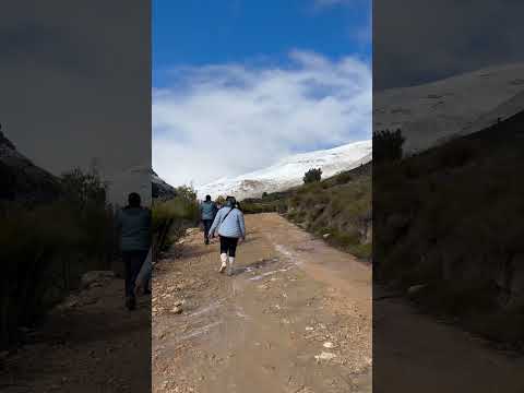 Matroosberg, Ceres snow fall. 9/7/23. #ceres #matroosberg #snow #hikeup